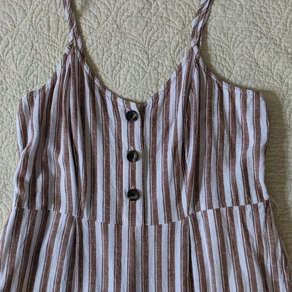 UNIVERSAL THREAD Striped Wide Leg Jumpsuit XL - Picture 5 of 7